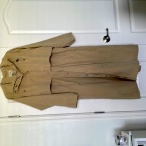 L.L.Bean Full length raincoat with removable hood.
